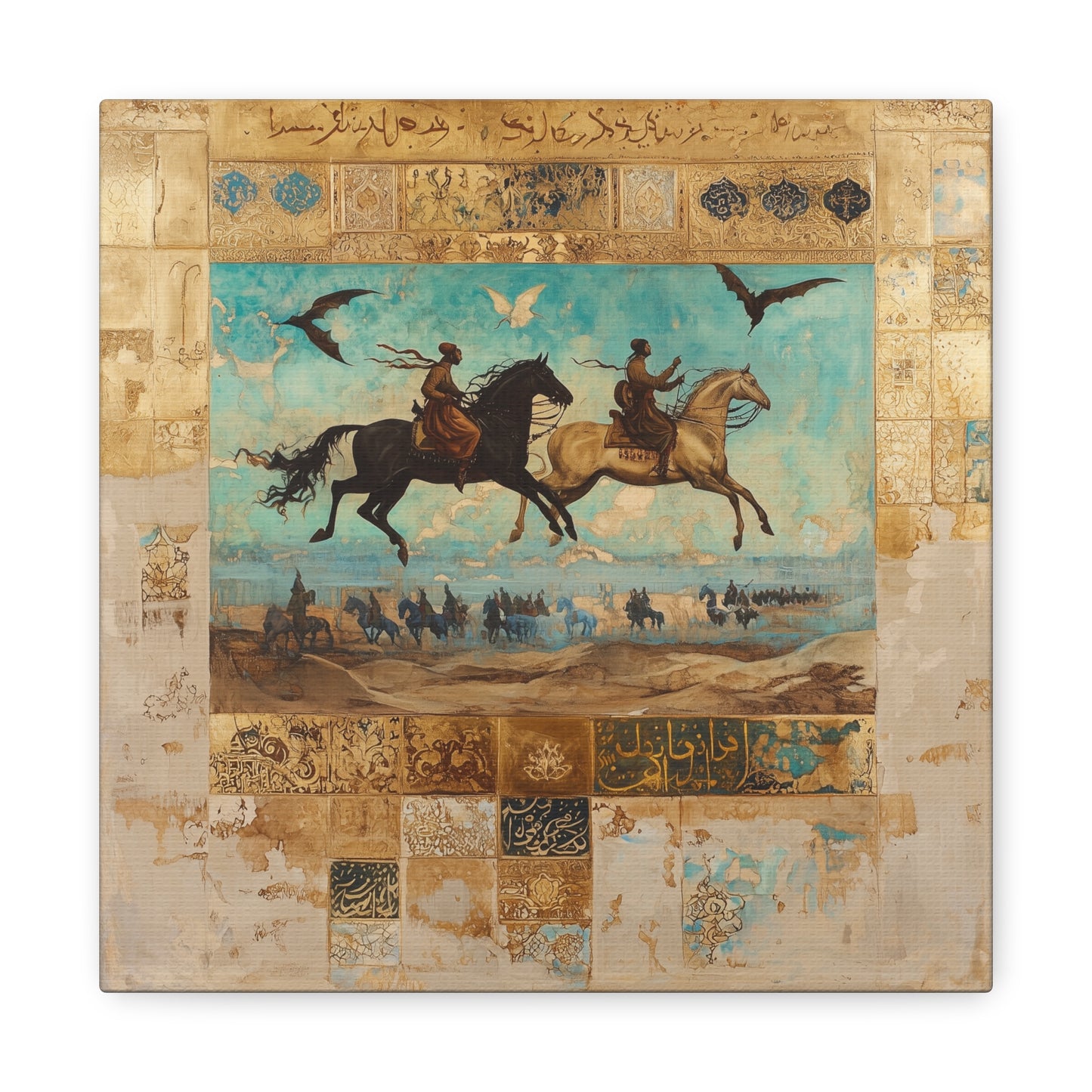 Eldritch Cavalcade Canvas Print