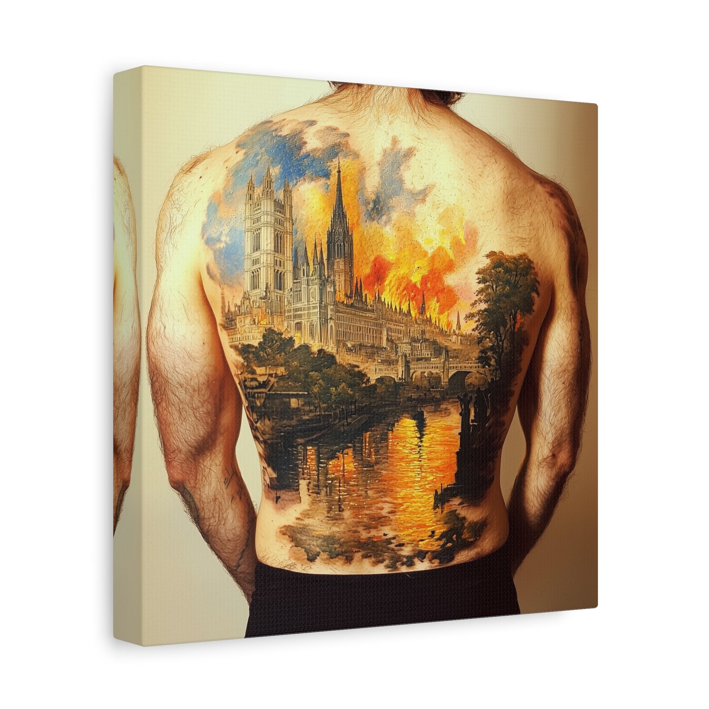 Towers of Valinor Canvas Print