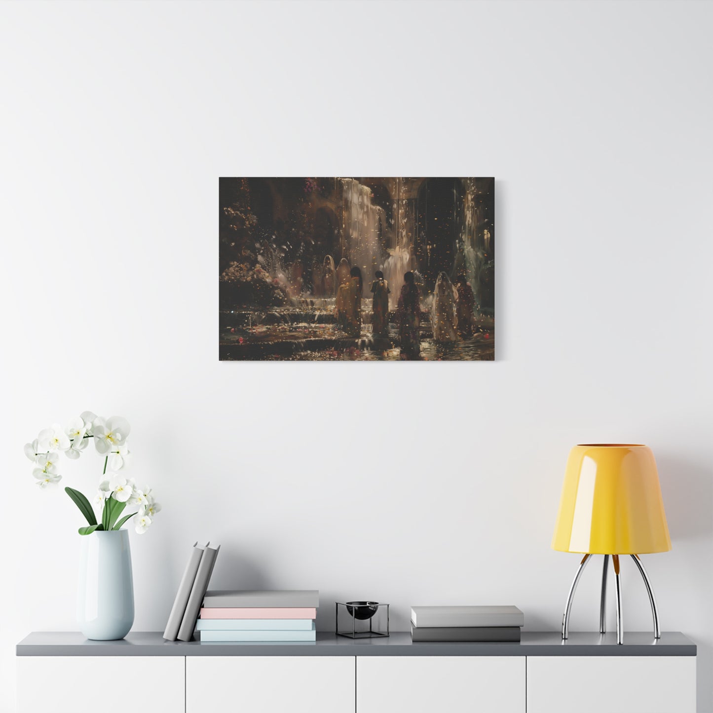 Fountain of Yore Canvas Print