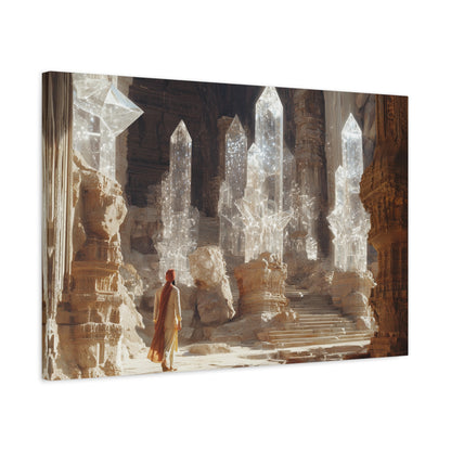 Paths of Light Canvas Print