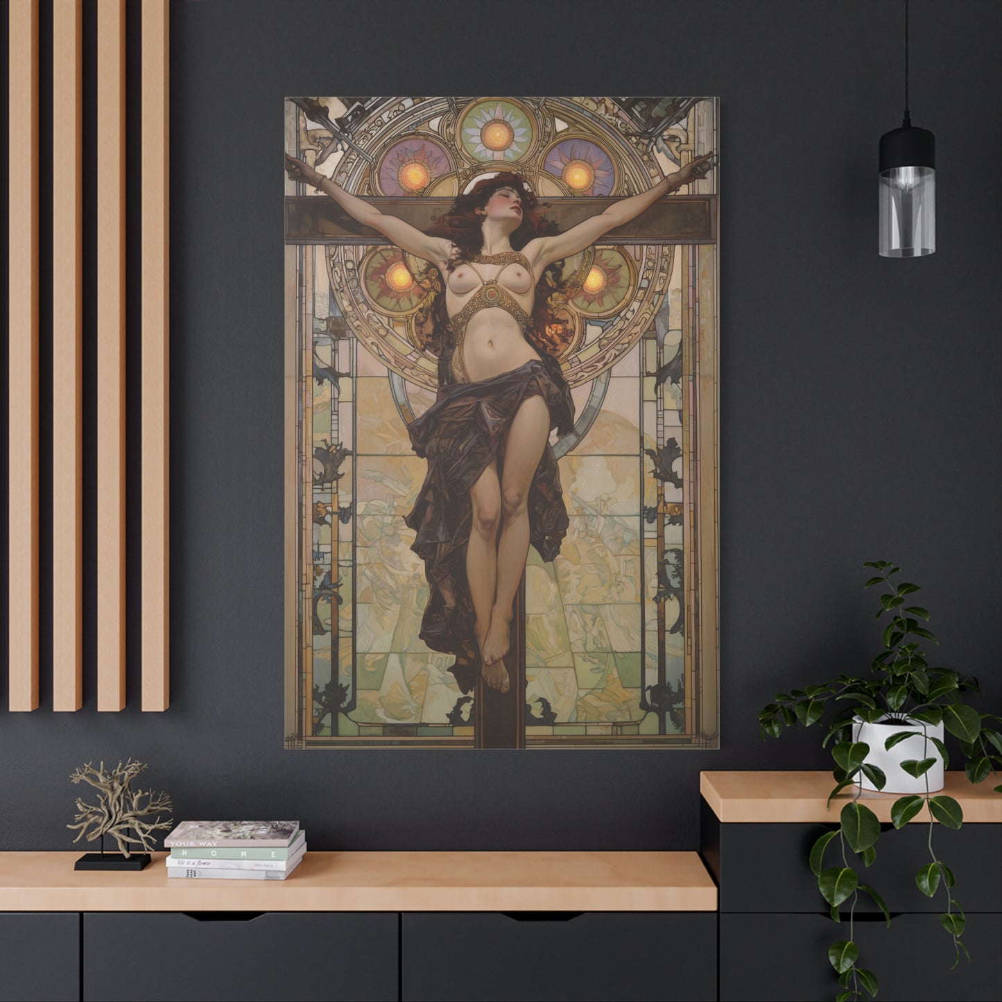 Silent Offering Canvas Print