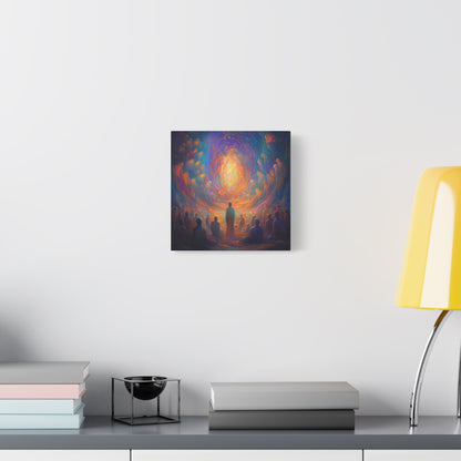 Souls in Silence Canvas Print