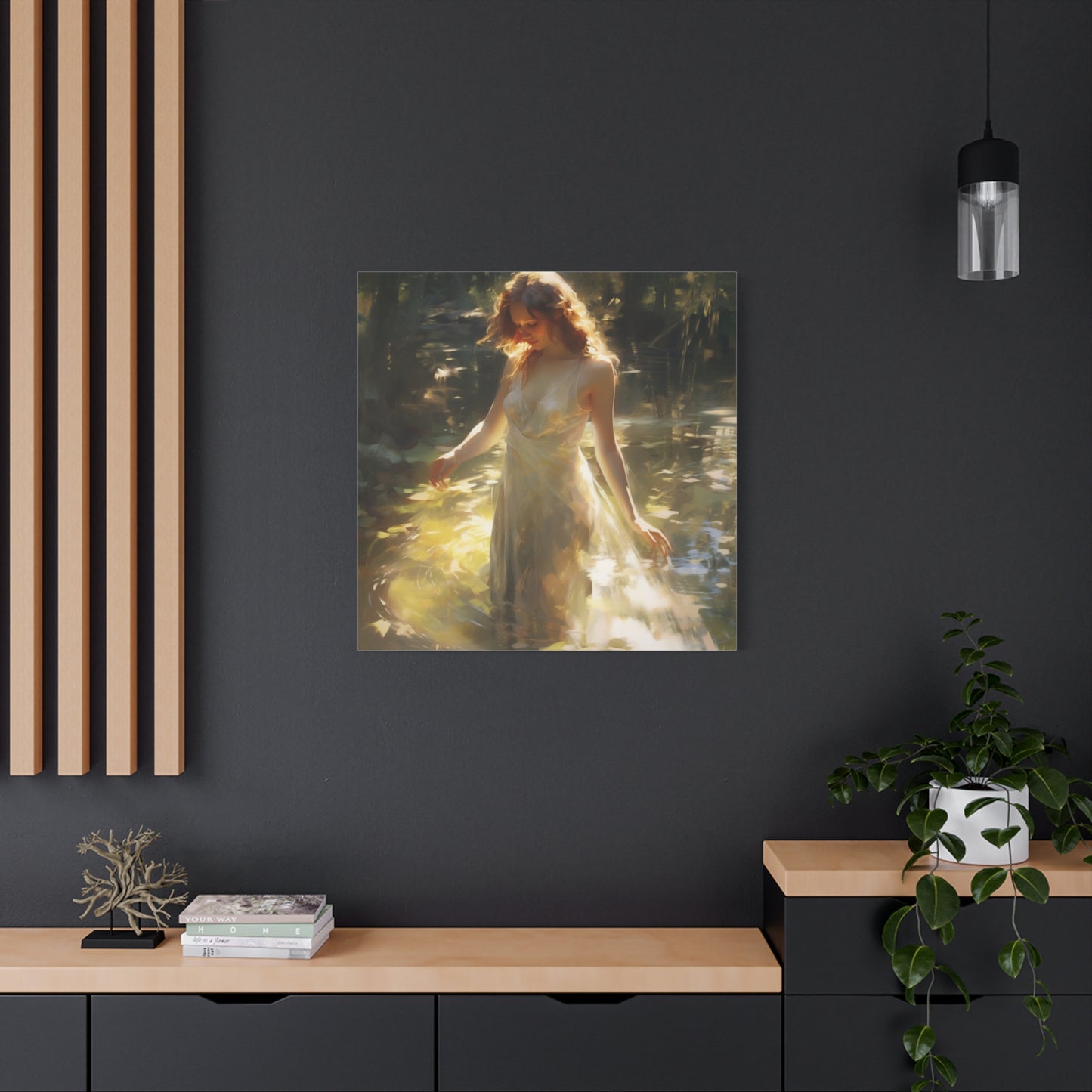 Whispering Depths Canvas Print