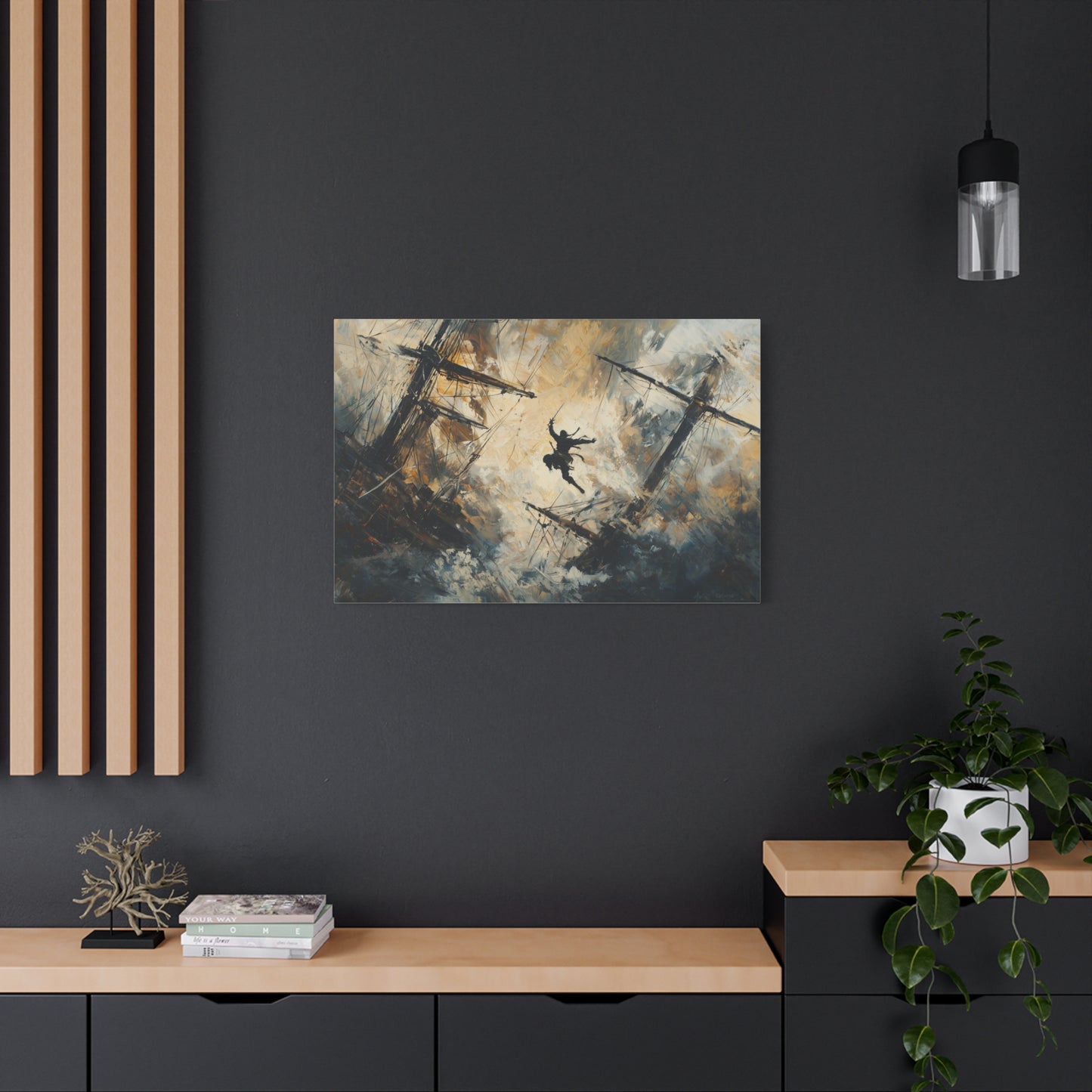 Between the Worlds Canvas Print