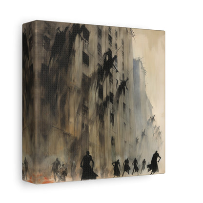 Stark Descent Canvas Print