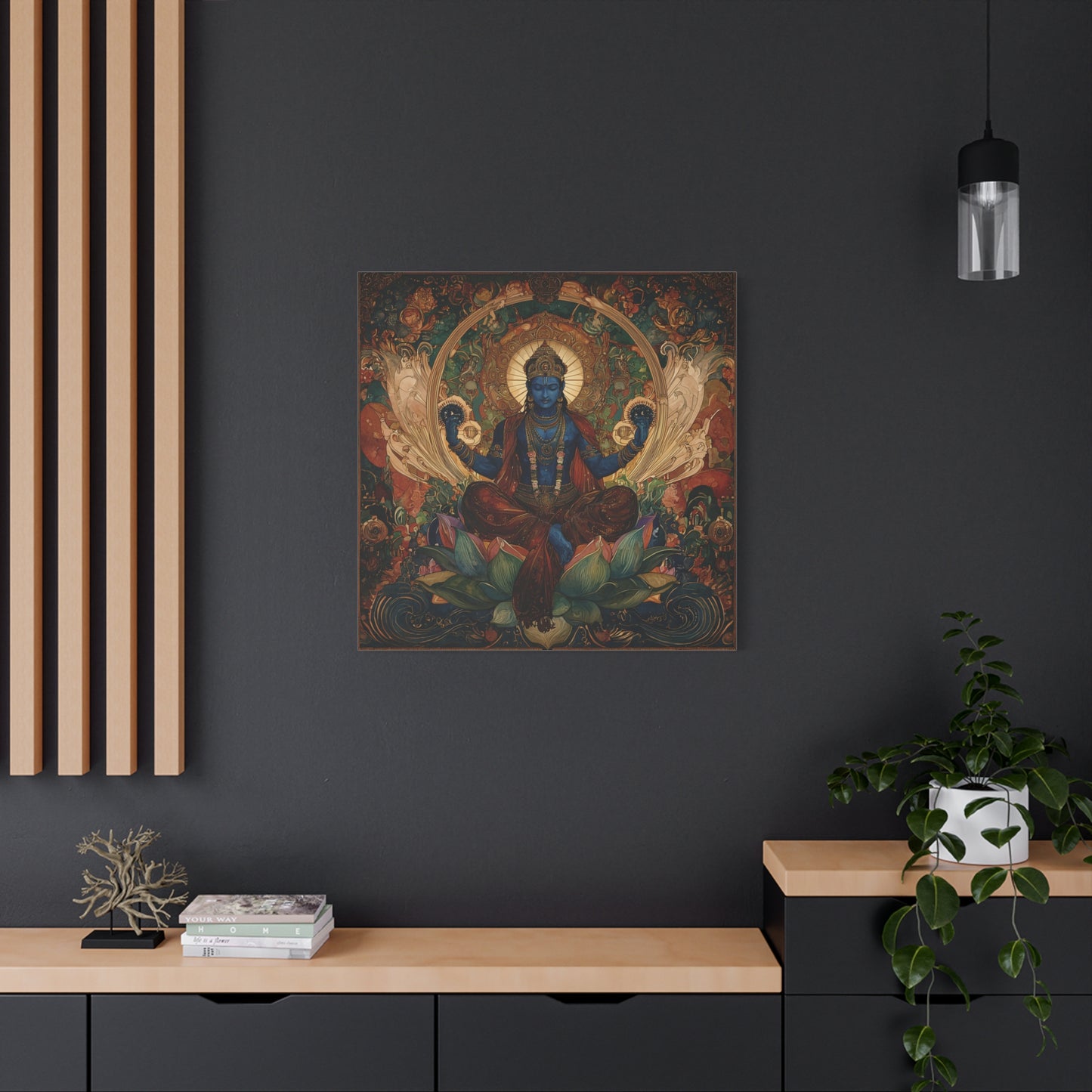 Tales of the Divine Canvas Print