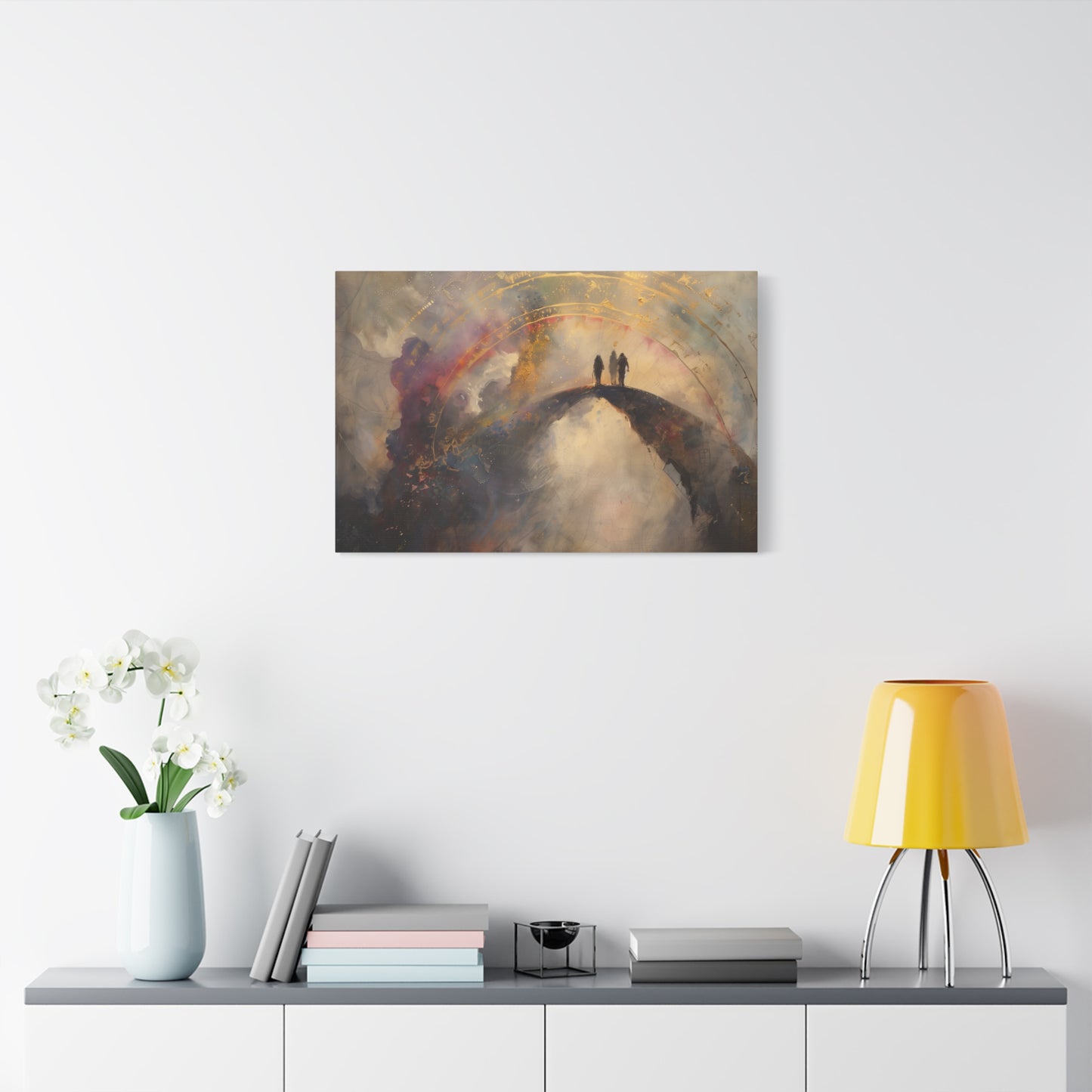 Two Beyond Veil Canvas Print