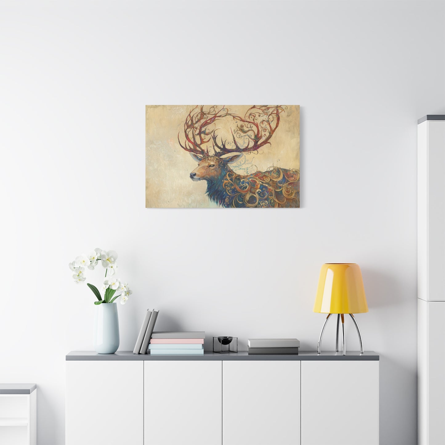 Stag of Yavanna Canvas Print