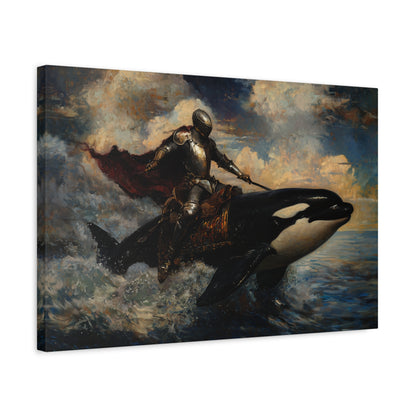 Ocean’s Valor Canvas Print