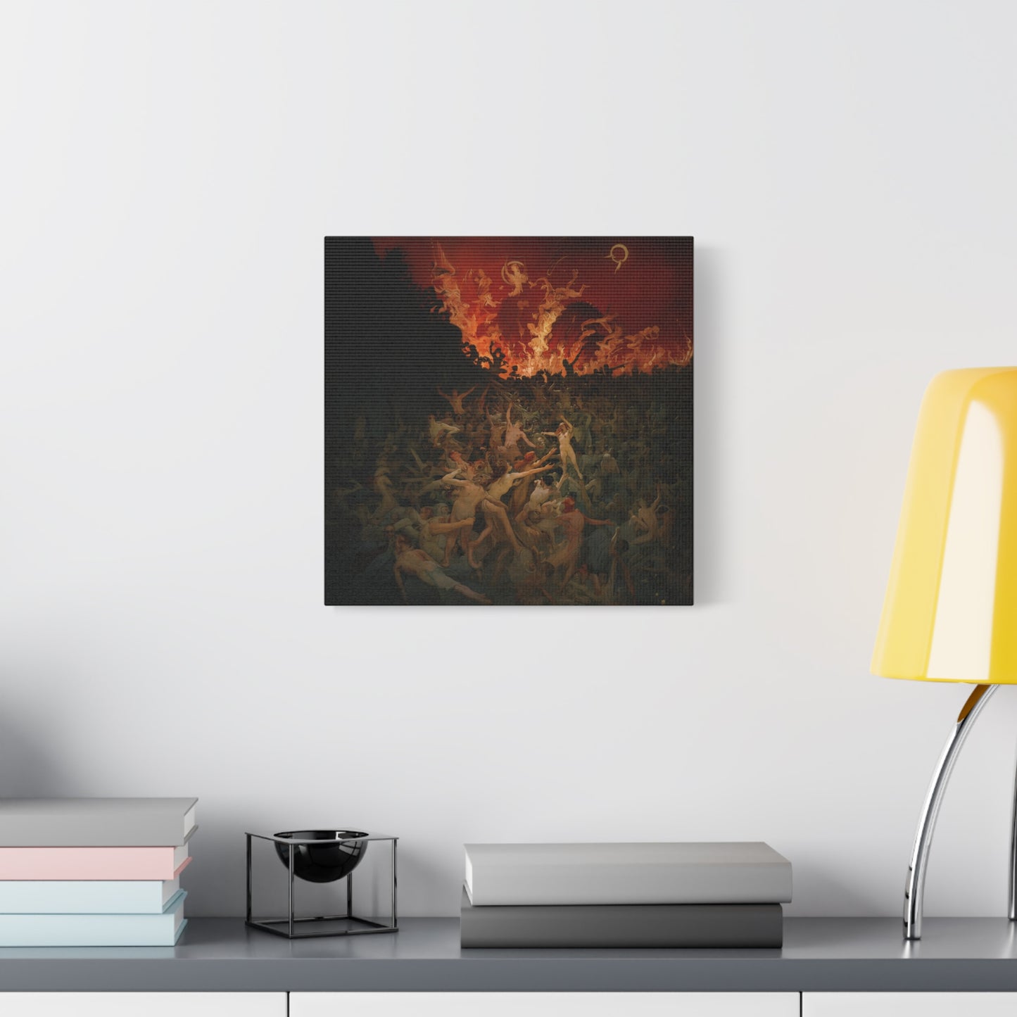 The Frantic Wail Canvas Print