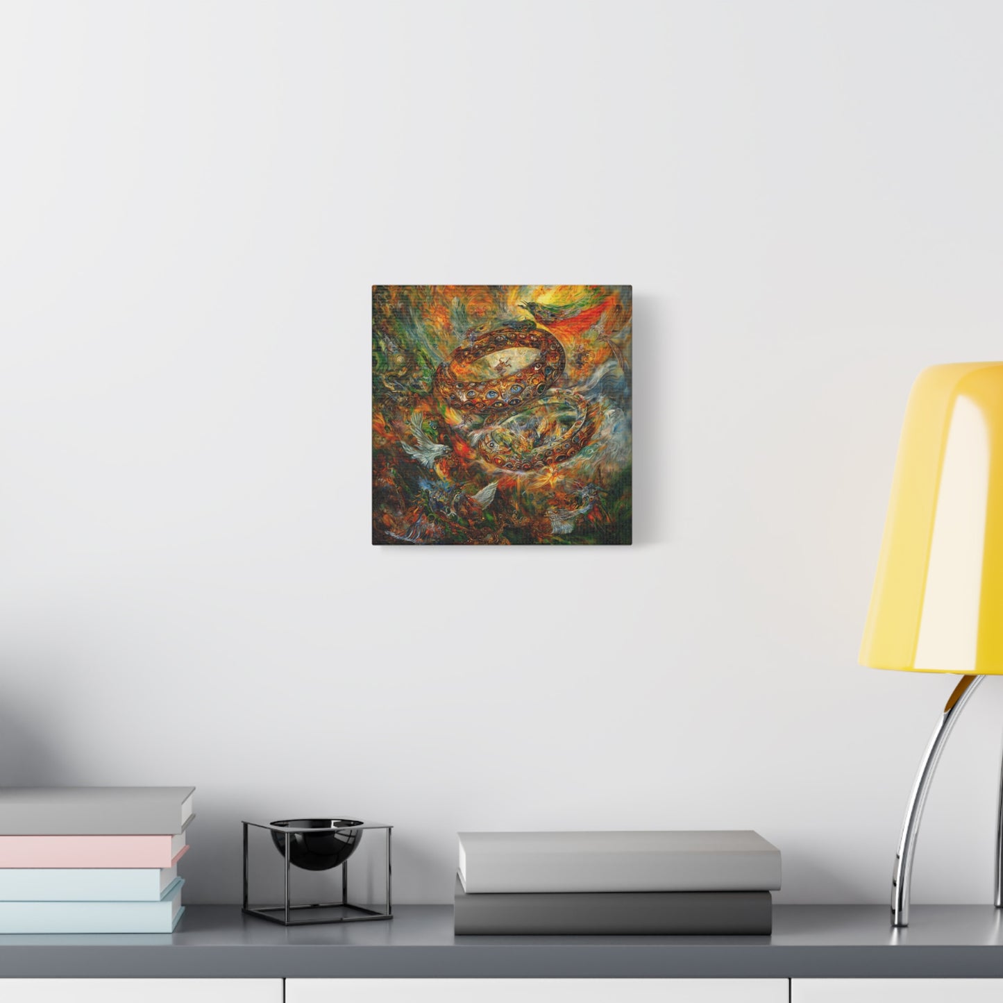 The Phoenix Rings Canvas Print