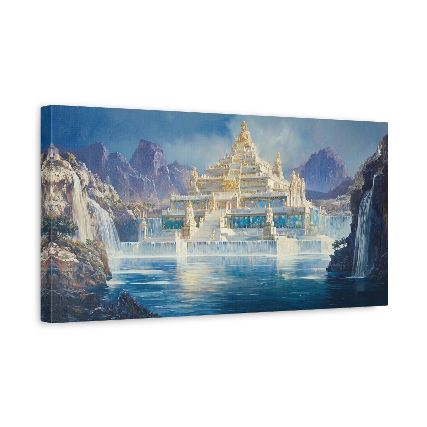 Eldritch Sanctuary Canvas Print