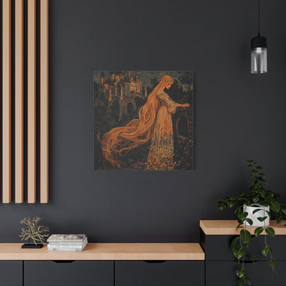 Silken Solitude Canvas Print