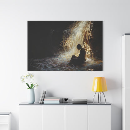 Solitude's Embrace Canvas Print