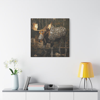 Moose of Gondor Canvas Print