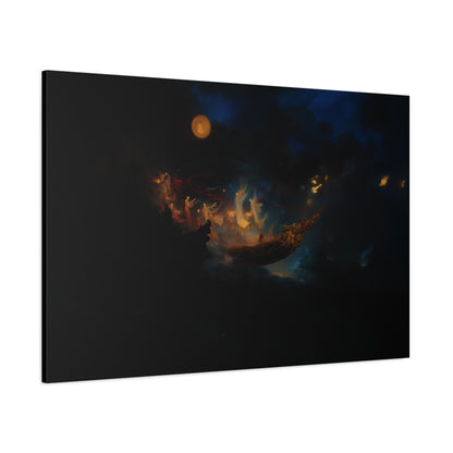 Night's Emissaries Canvas Print