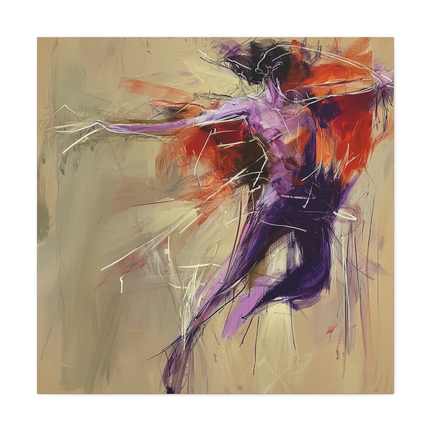 The Dancer's Dream Canvas Print