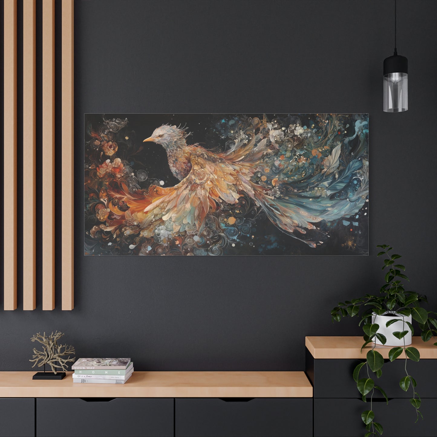 Feathered Visions Canvas Print