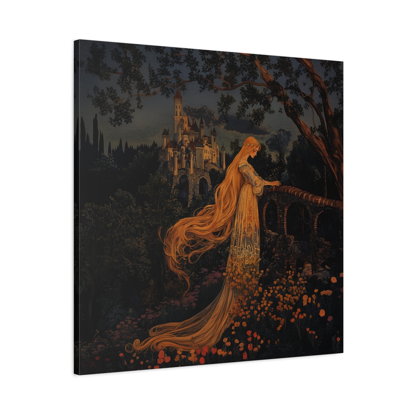 Moonlit Reverie Canvas Print