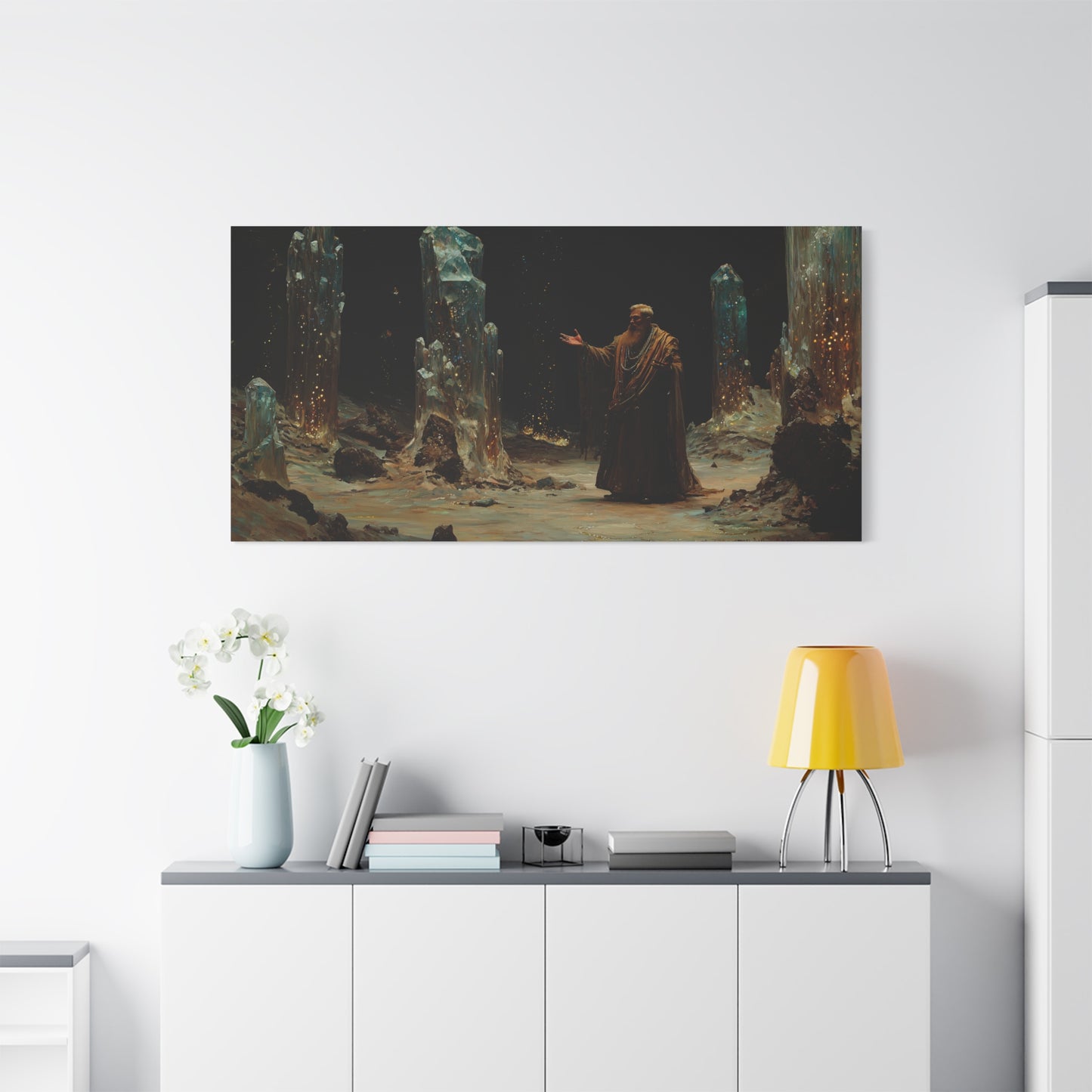 The Crystal Whisper Canvas Print