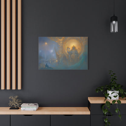 The Balance Keeper Canvas Print