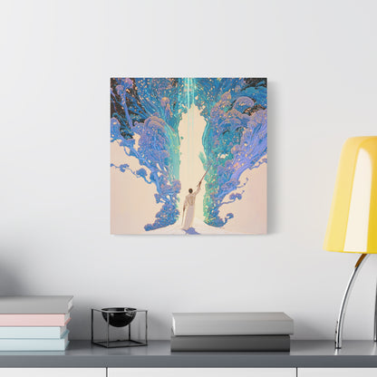 Between the Veils Canvas Print