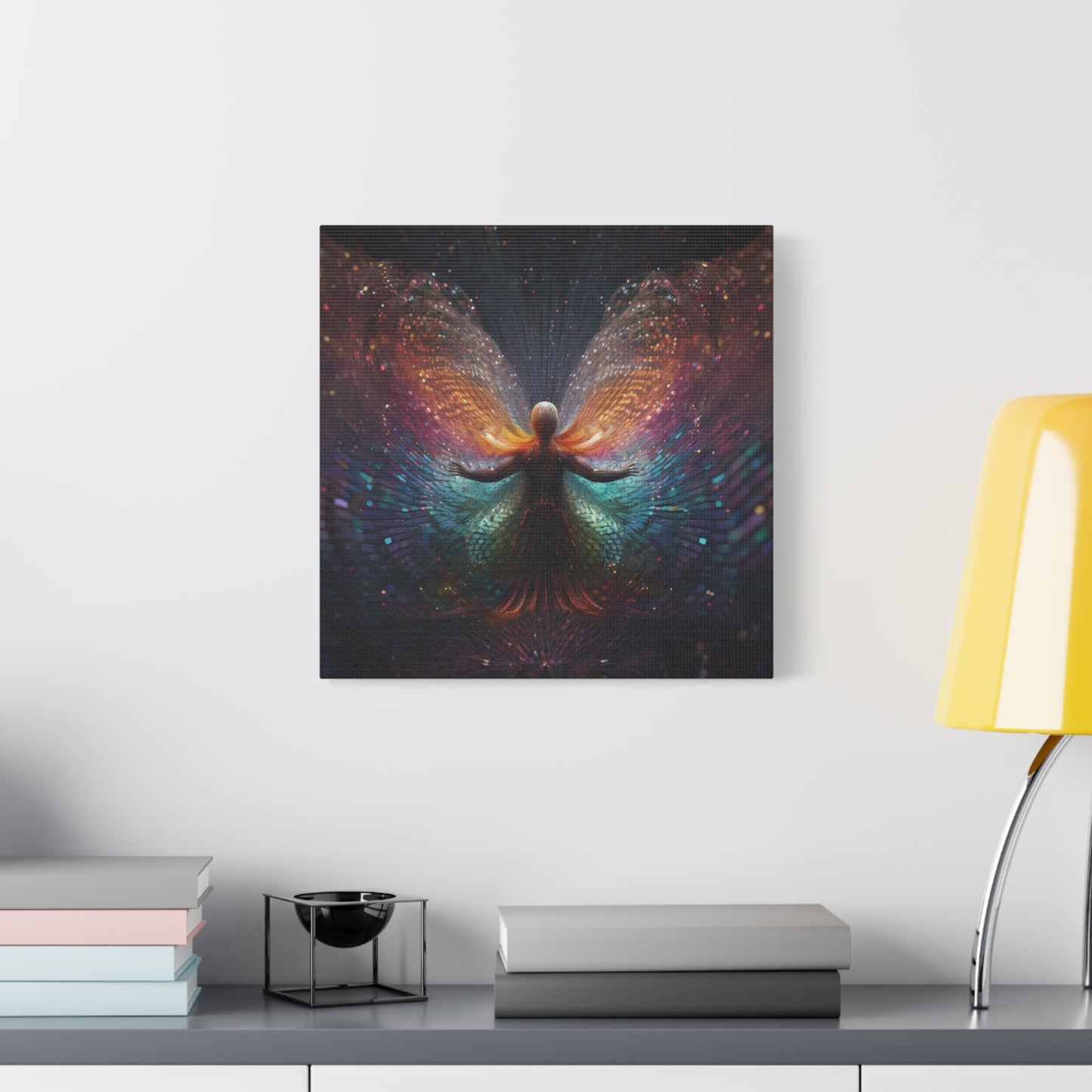 The Cosmic Unveiling Canvas Print