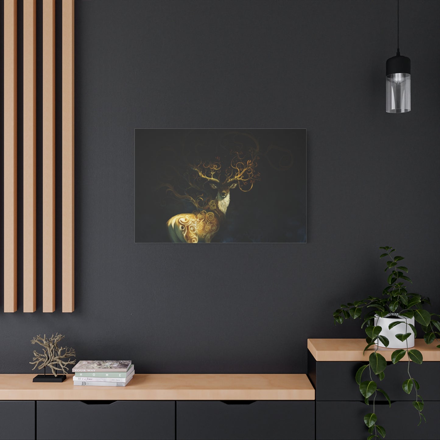 The Stag’s Dream Canvas Print