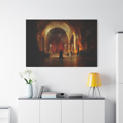 The Cathedral's Whisper Canvas Print