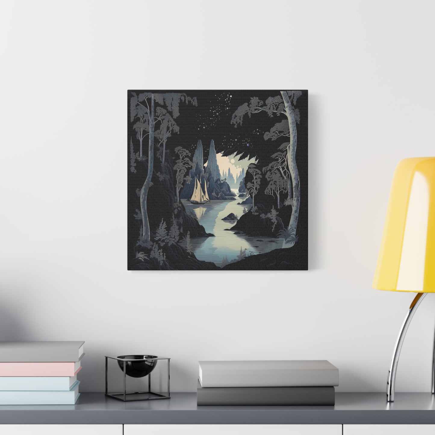 A Distant Haven Canvas Print