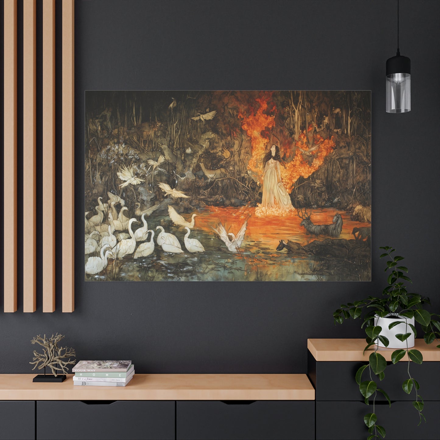 Enchanted Grove Canvas Print