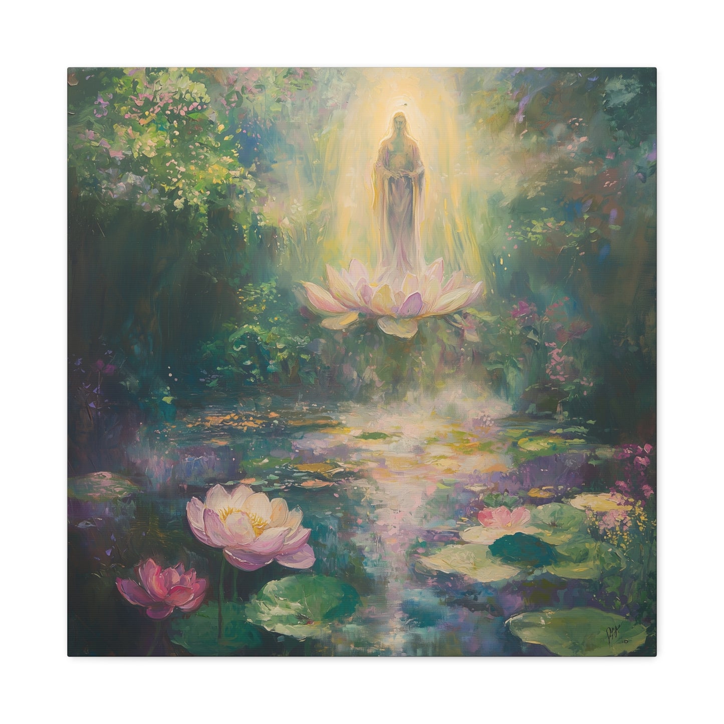 Silent Illumination Canvas Print