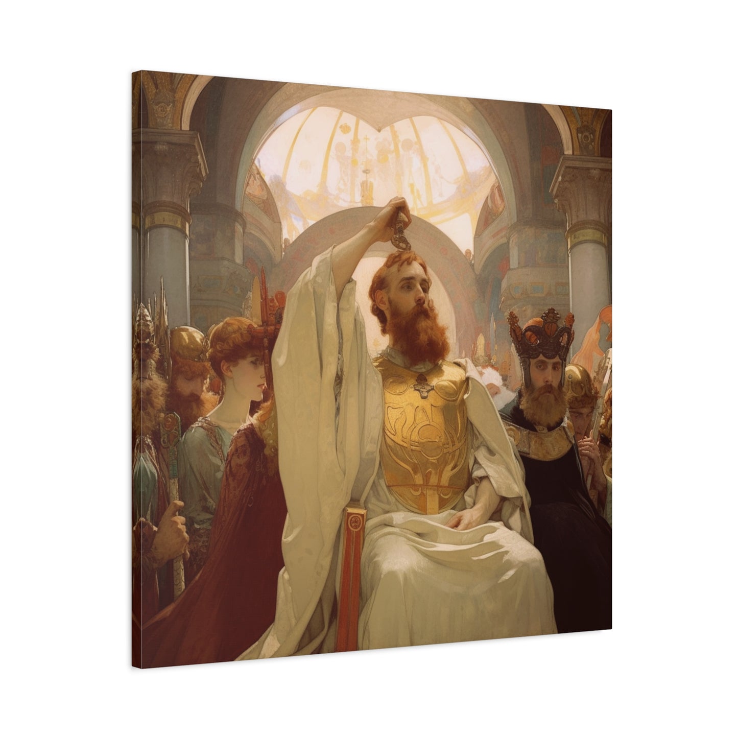 The Eternal Coronation Canvas Print