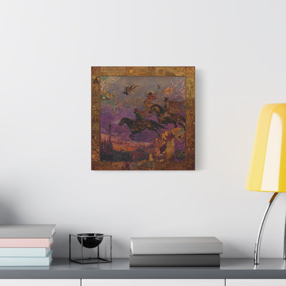 Where Falcons Soar Canvas Print