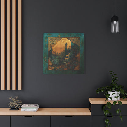 Silent Watchers Canvas Print