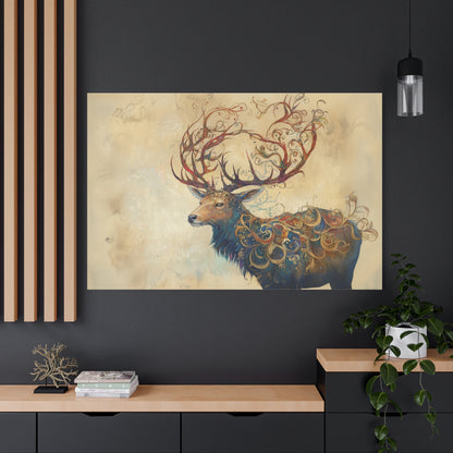 Elk of Eldar Canvas Print