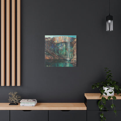 The Dreaming Cascade Canvas Print