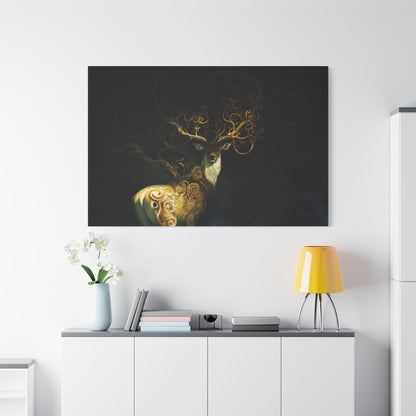 The Stag’s Dream Canvas Print