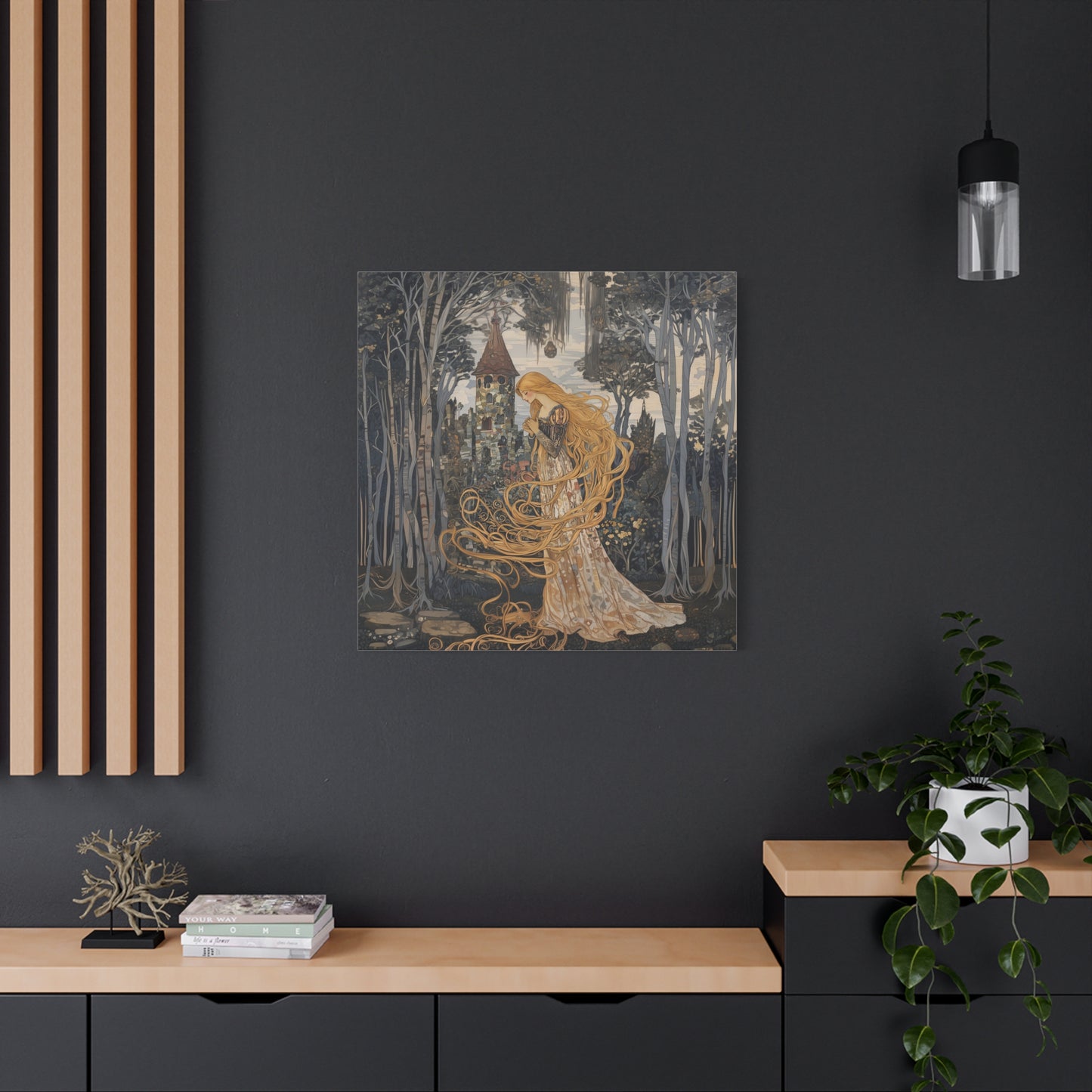 Solitude's Realm Canvas Print