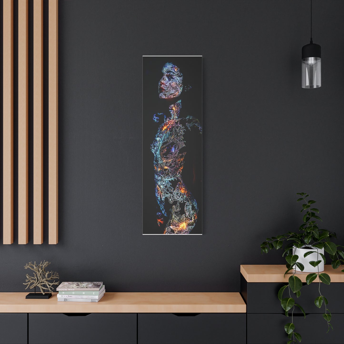 Starlit Whispers Canvas Print