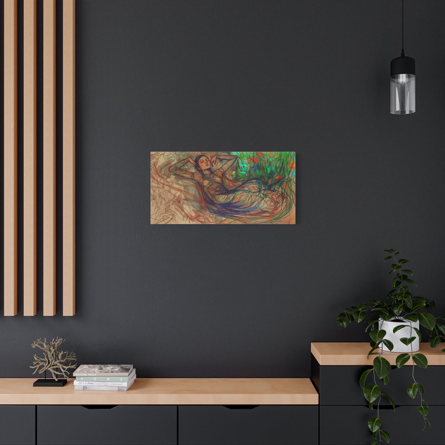 The Verdant Lull Canvas Print