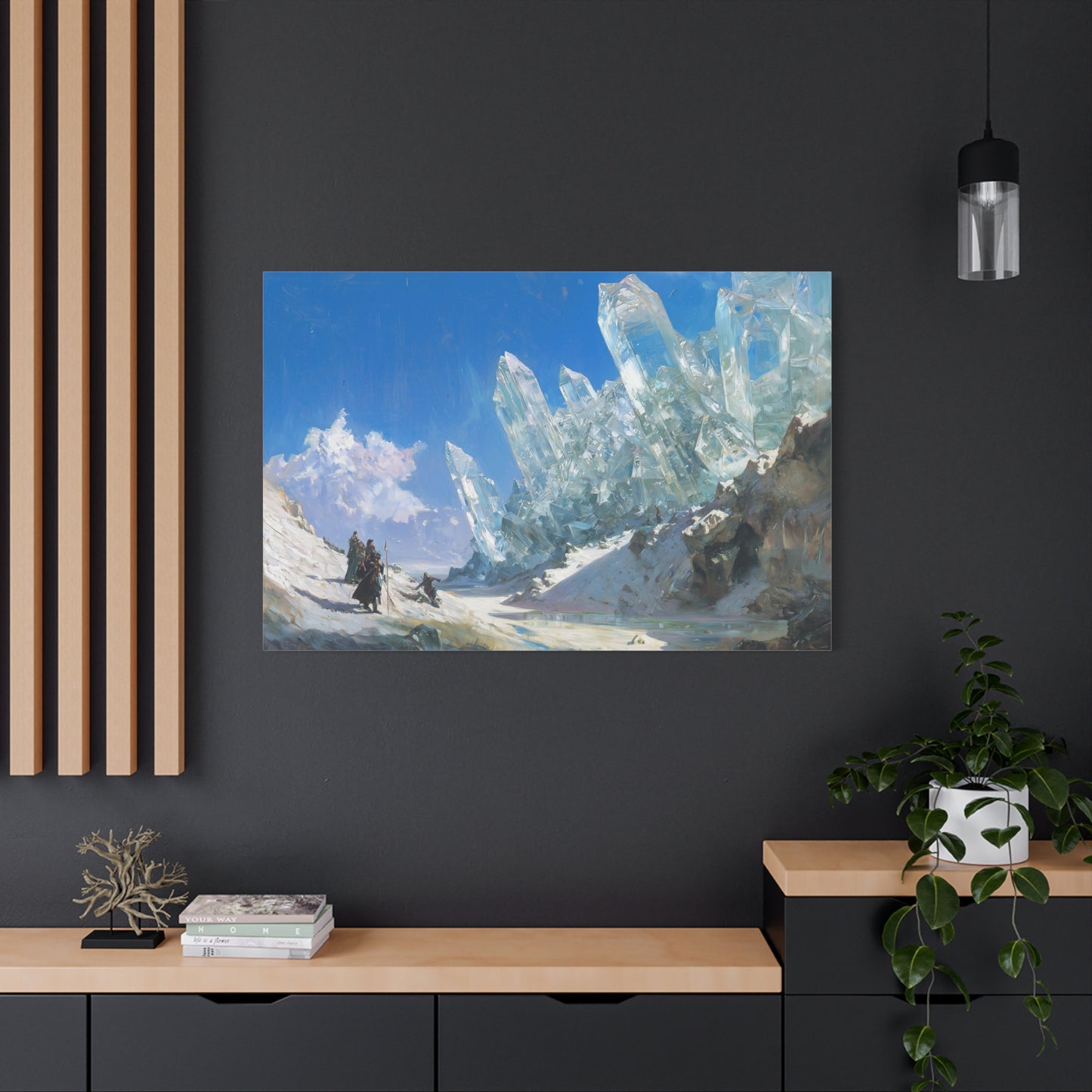 Shards of Dreams Canvas Print