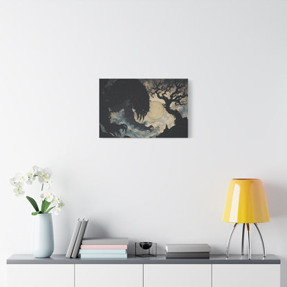 The Night's Lore Canvas Print