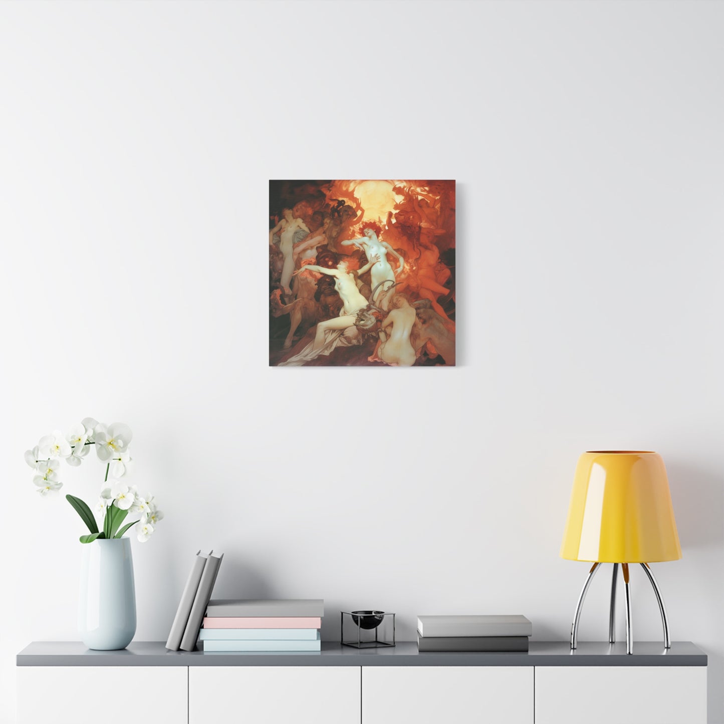 Dance of Shadows Canvas Print