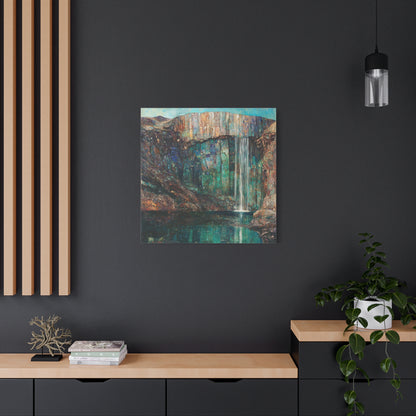 The Dreaming Cascade Canvas Print