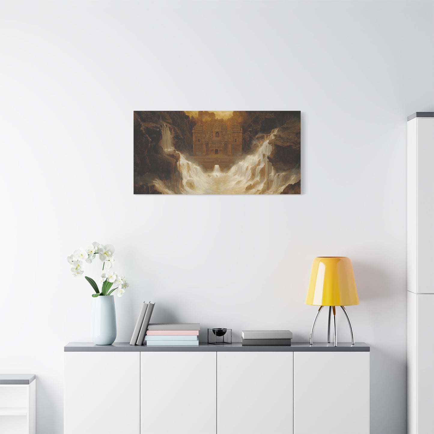 The Dreaming Cascade Canvas Print