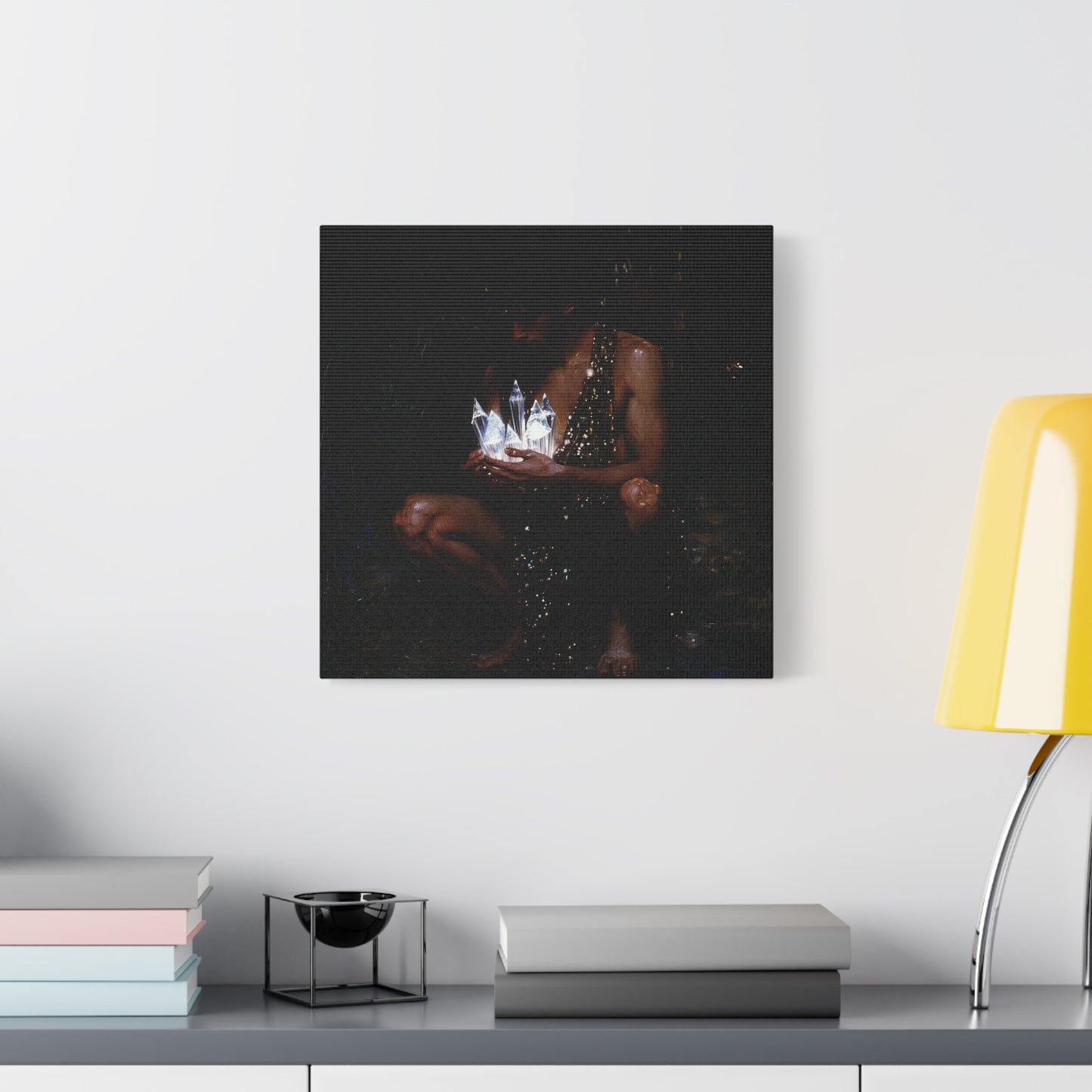 The Crystal Guardian Canvas Print