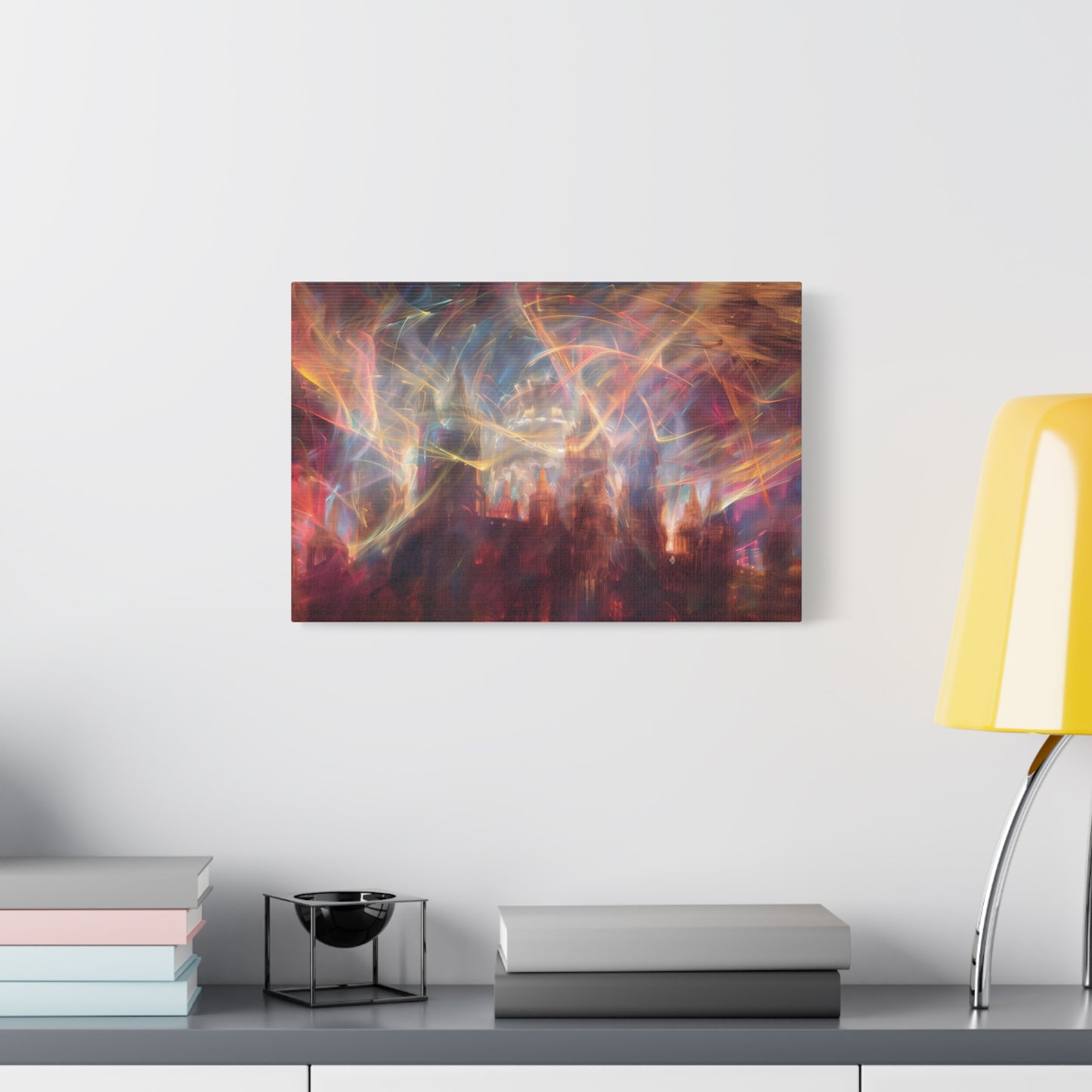 The Starlit Citadel Canvas Print