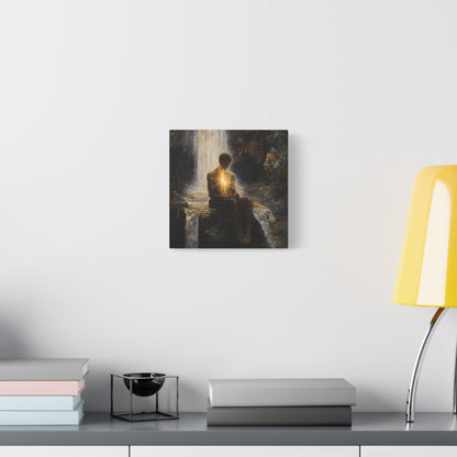 A Quiet Spark Canvas Print