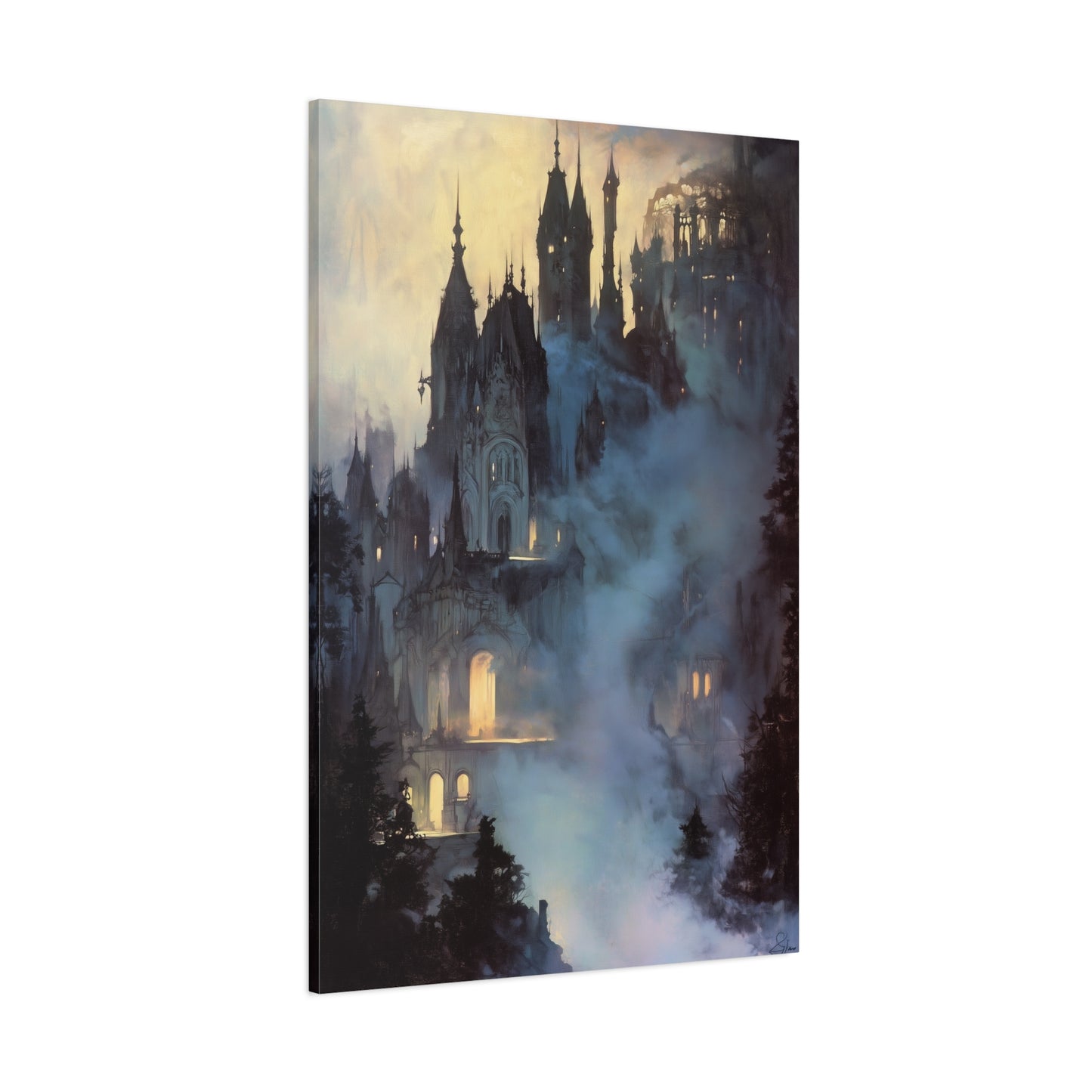 Towers of Eldalonde Canvas Print